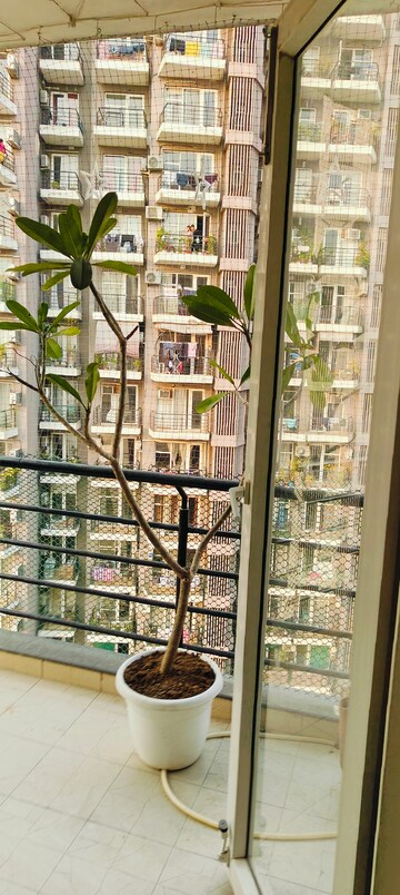 Balcony in 3 BHK Apartment at Dhoot Time Residency, Sector 63 – for Sale