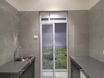 Building Lobby in 1 BHK Apartment at JP North Alexa, Mira Road – for Rent