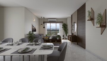 Team Area in 3 BHK Apartment at Godrej Meridien, Sector 106 – for Sale