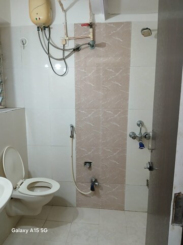 Bathroom in 2 BHK Apartment at Thakur Vishnu Shivam Tower, Kandivali East – for Rent