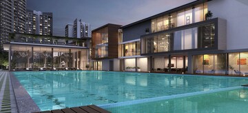 Swimming Pool in 3 BHK Apartment at Godrej Meridien, Sector 106 – for Rent