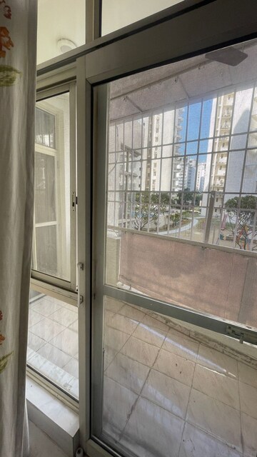 Balcony in 3 BHK Apartment at Gomti Nagar – for Rent