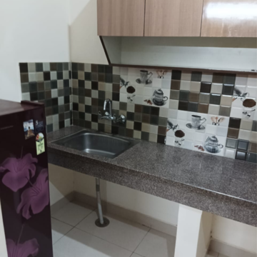 Kitchen in 1 RK Builder Floor at Sector 24 – for Rent