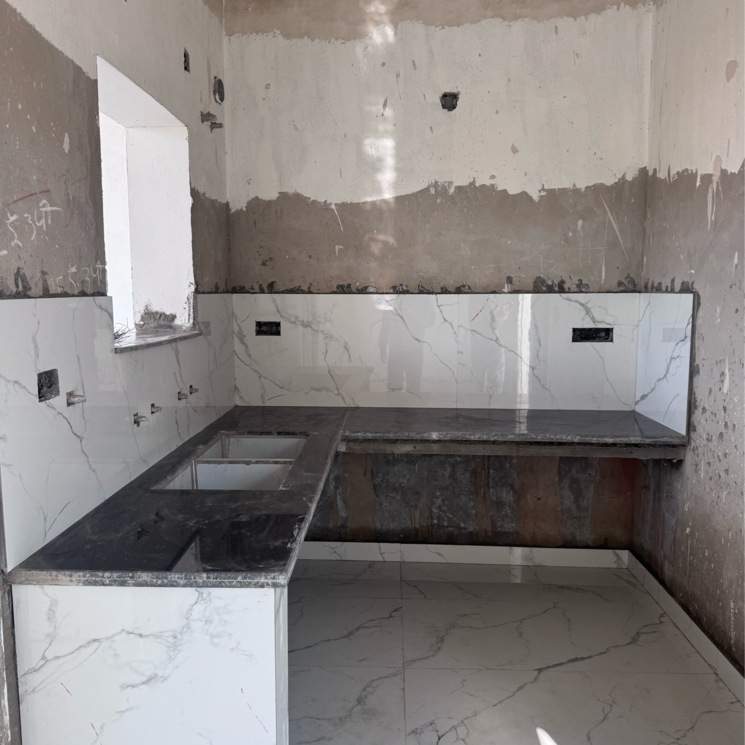 Kitchen, kharar road 3 Bedroom 900 Sq.Ft. Apartment In Kharar Road Mohali 8096904