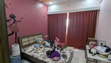 Bedroom in 2 BHK Apartment at Bhairaav Goldcrest Residency, Ghansoli – for Rent