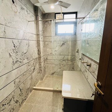 Bathroom in 3 BHK Builder Floor at Palam Vihar Residents Association, Palam Vihar – for Rent