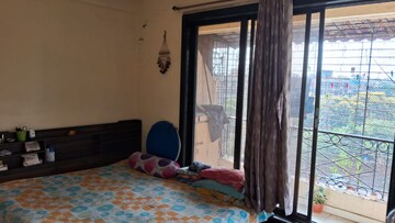 Bedroom in 3 BHK Apartment at Om Shiv Darshan Apartment, Cbd Belapur Sector 15 – for Rent