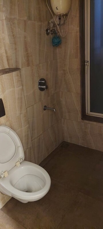 Bathroom in 1 BHK Apartment at Lodha Amara, Kolshet Road – for Rent