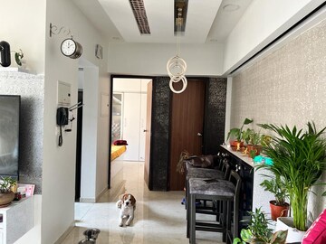 Living Room in 1 BHK Apartment at Lodha Amara, Kolshet Road – for Rent