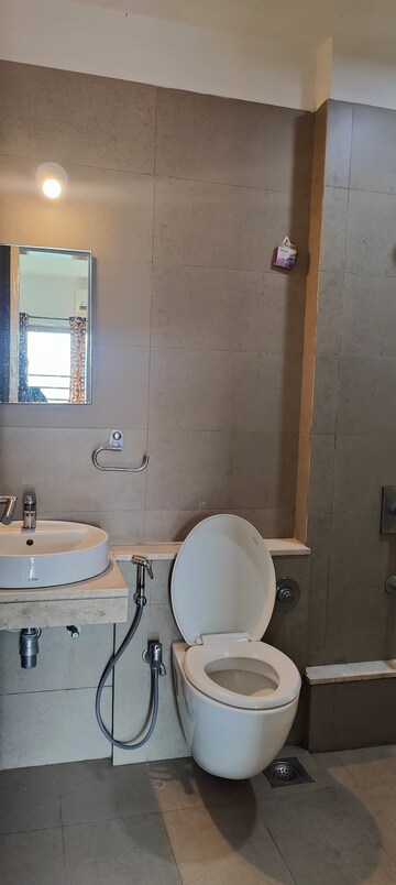 Bathroom in 2 BHK Apartment at Raj Paradise B Wing CHS Ltd, Andheri East – for Rent