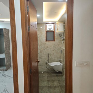 Bathroom in 3 BHK Builder Floor at Panchsheel Vihar – for Sale