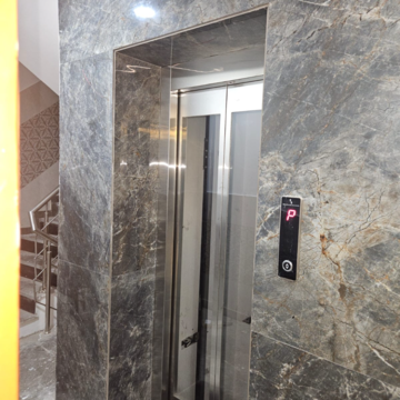 Building Lobby in 3 BHK Builder Floor at Panchsheel Vihar – for Sale
