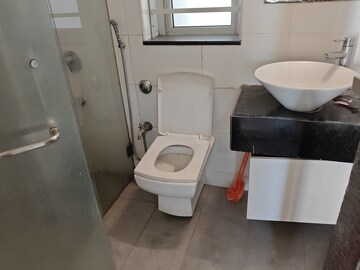 Bathroom in 2.5 BHK Apartment at Bhimjyani Verraton, Manpada – for Rent