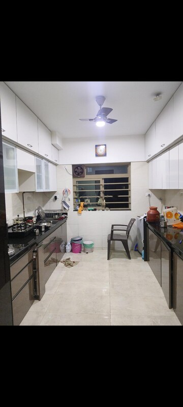 Kitchen in 2 BHK Apartment at Sheth Vasant Oasis, Andheri East – for Rent