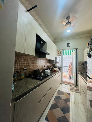 Kitchen in 2.5 BHK Apartment at Central Park 3 Flower Valley, Sohna Sector 33 – for Rent