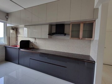 Kitchen in 3 BHK Apartment at Salarpuria Sattva Exotic, Kogilu – for Rent