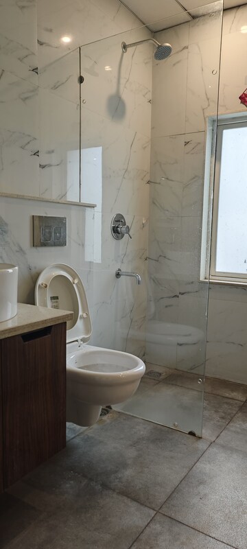 Bathroom in 4 BHK Builder Floor at SS New Luxury Floors, Sector 90 – for Rent
