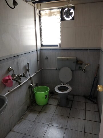 Bathroom in 2 BHK Apartment at Goel Ganga Orchard, Mundhwa – for Rent