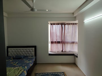 Bedroom in 2 BHK Apartment at Bhartiya Nikoo Homes, Thanisandra Main Road – for Rent
