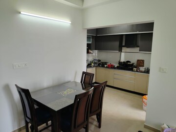 Team Area in 2 BHK Apartment at Bhartiya Nikoo Homes, Thanisandra Main Road – for Rent