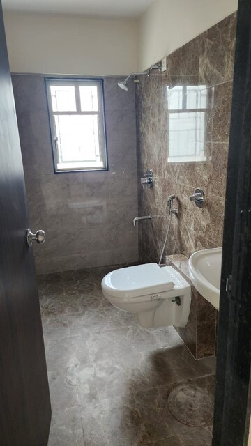 Bathroom in 2 BHK Apartment at Vistaar Shubharambh, Baner – for Rent