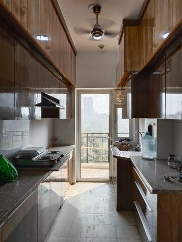 Kitchen in 3 BHK Apartment at Moti Nagar – for Rent