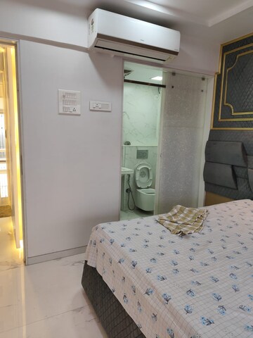 Bedroom in 3 BHK Apartment at Tharwani Heights, Sanpada – for Rent
