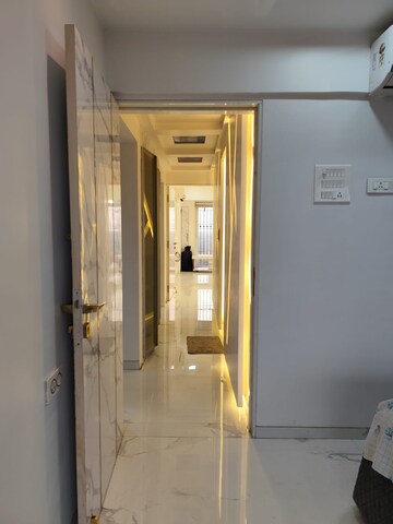 Building Lobby in 3 BHK Apartment at Tharwani Heights, Sanpada – for Rent