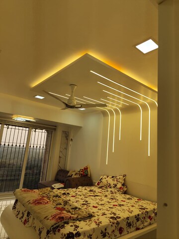 Bedroom in 3 BHK Apartment at Tharwani Heights, Sanpada – for Rent