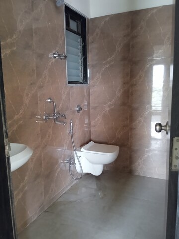 Bathroom in 1 BHK Apartment at MJ Shah Centrio, Govandi – for Rent