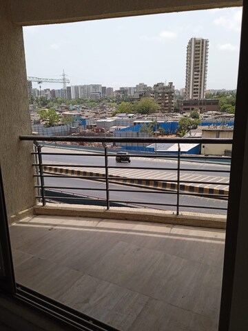 Balcony in 1 BHK Apartment at MJ Shah Centrio, Govandi – for Rent