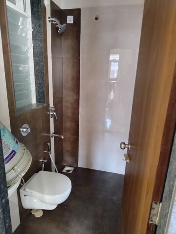 Bathroom in 3 BHK Apartment at Rosa Manhattan, Ghodbunder Road – for Rent