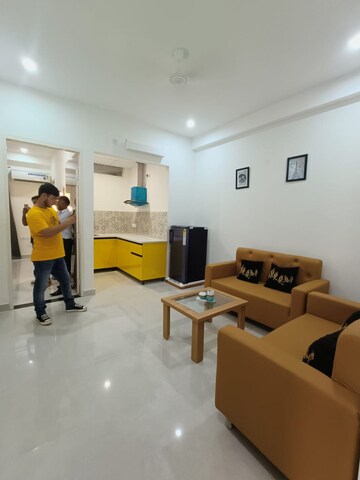 Living Room in 1 BHK Builder Floor at Sector 45 – for Rent
