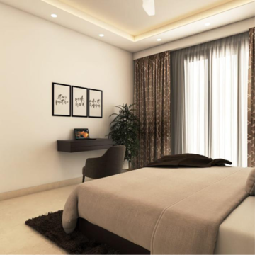 Living Room in 2 BHK Apartment at Emaar The Palm Drive-The Premier Terraces, Sector 66 – for Rent