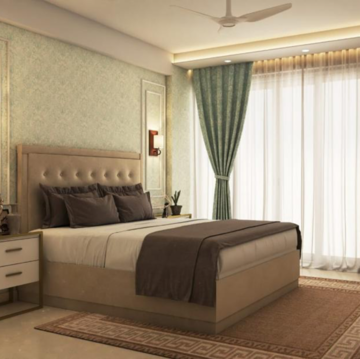Bedroom in 2 BHK Apartment at Emaar The Palm Drive-The Premier Terraces, Sector 66 – for Rent