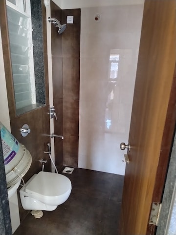 Bathroom in 3 BHK Apartment at Rosa Manhattan, Ghodbunder Road – for Rent