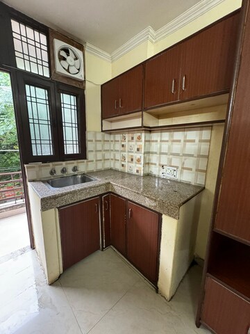 Kitchen in 3 BHK Builder Floor at Prashant Vihar – for Rent