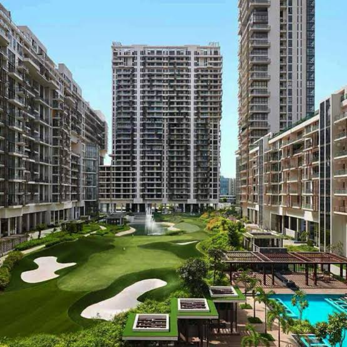 3 BHK + Servant Room Apartment For Sale in M3M Golf Estate