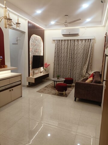 Living Room in 1 BHK Apartment at Pride Larkins Nest, Ghodbunder Road – for Sale