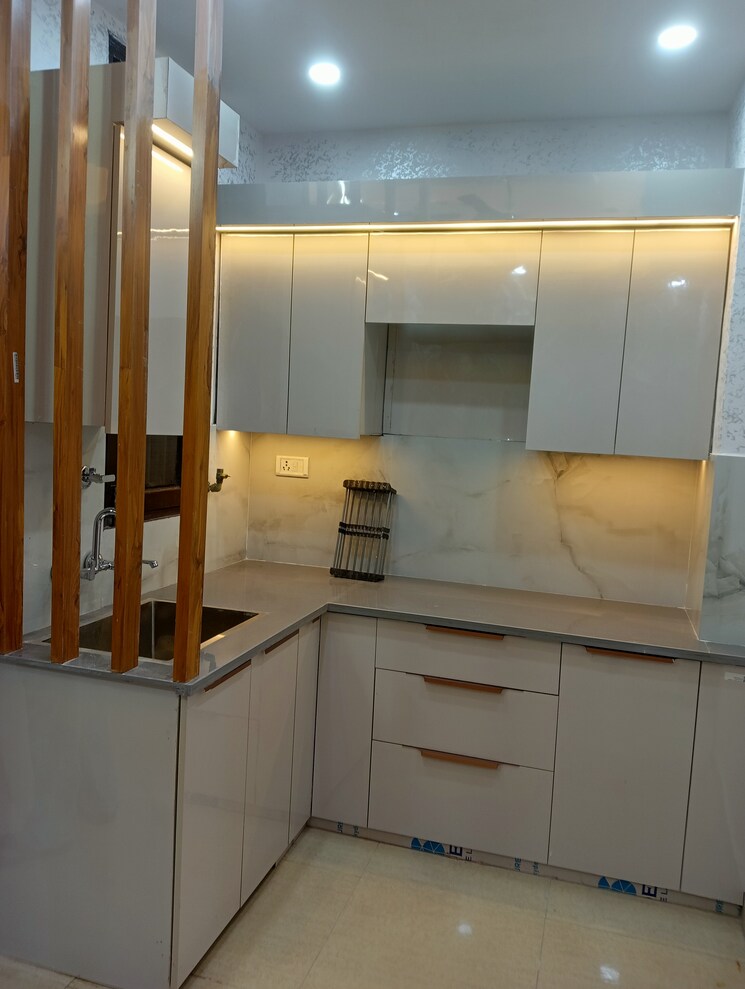 Kitchen, chahak-plaza 2 Bedroom 850 Sq.Ft. Builder Floor In Shakti Khand Ghaziabad 8097906