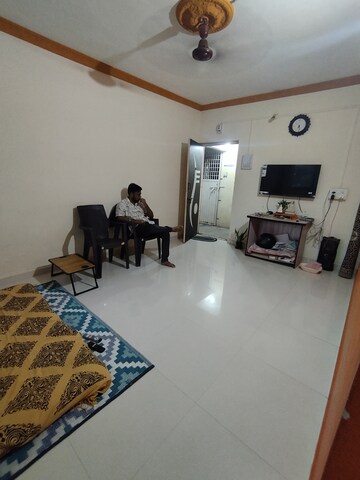 Living Room in 1 BHK Apartment at Kastur Kunj, Pimple Saudagar – for Rent