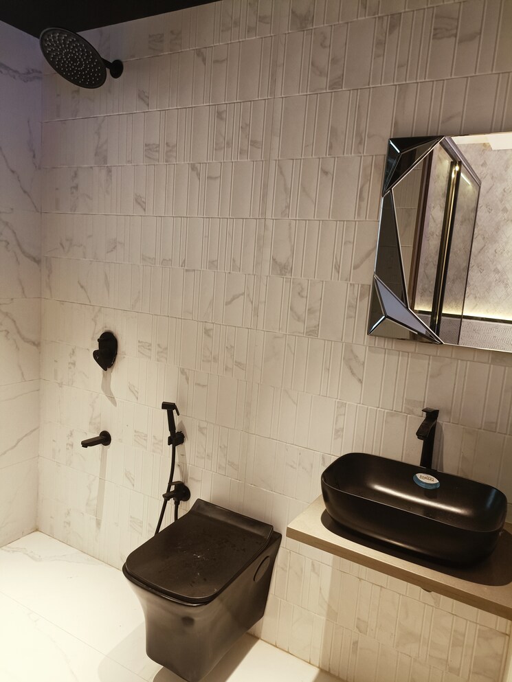Bathroom, green-square 2 Bedroom 560 Sq.Ft. Apartment In Kasarvadavali Thane 8097938