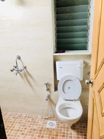 Bathroom in 3 BHK Apartment at Kanakia Silicon Valley, Powai – for Rent