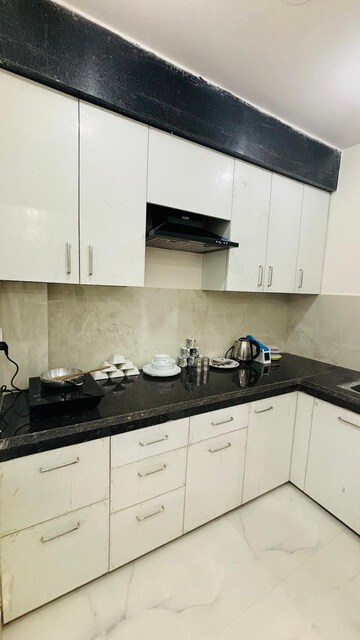 Kitchen in 2 BHK Apartment at Palm Residency Chhatarpur, Chattarpur – for Rent