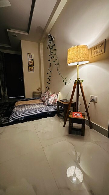 Living Room in 2 BHK Apartment at Palm Residency Chhatarpur, Chattarpur – for Rent