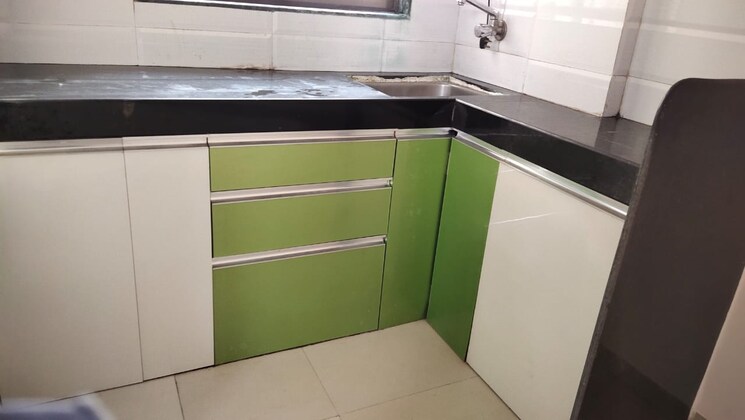 Kitchen, squarefeet-grand-square 1 Bedroom 350 Sq.Ft. Apartment In Anand Nagar Thane 8097984