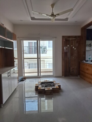 Living Room in 3 BHK Apartment at Sri Nilayam Kondapur, Kondapur – for Rent
