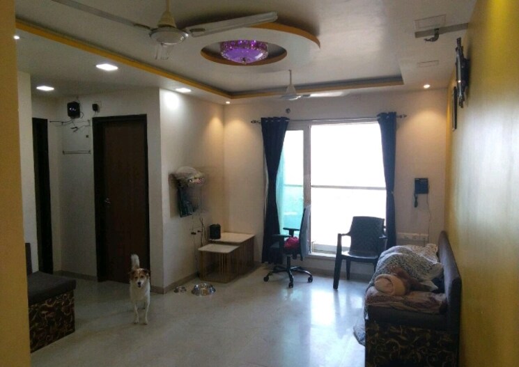 Living Room, dosti-oak 2 Bedroom 575 Sq.Ft. Apartment In Kolshet Industrial Area Thane 8098061