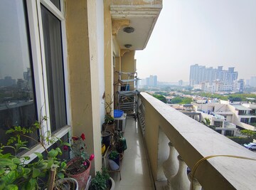 Balcony in 3 BHK Apartment at Parsvnath Green Ville, Sector 48 – for Rent