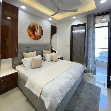 Bedroom in 2 BHK Builder Floor at Mahavir Enclave 1 – for Sale